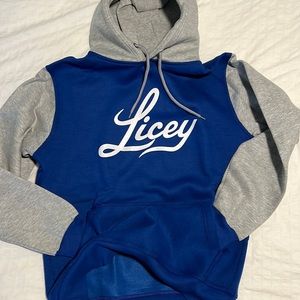 Licey Blue custom sweater Hoodie